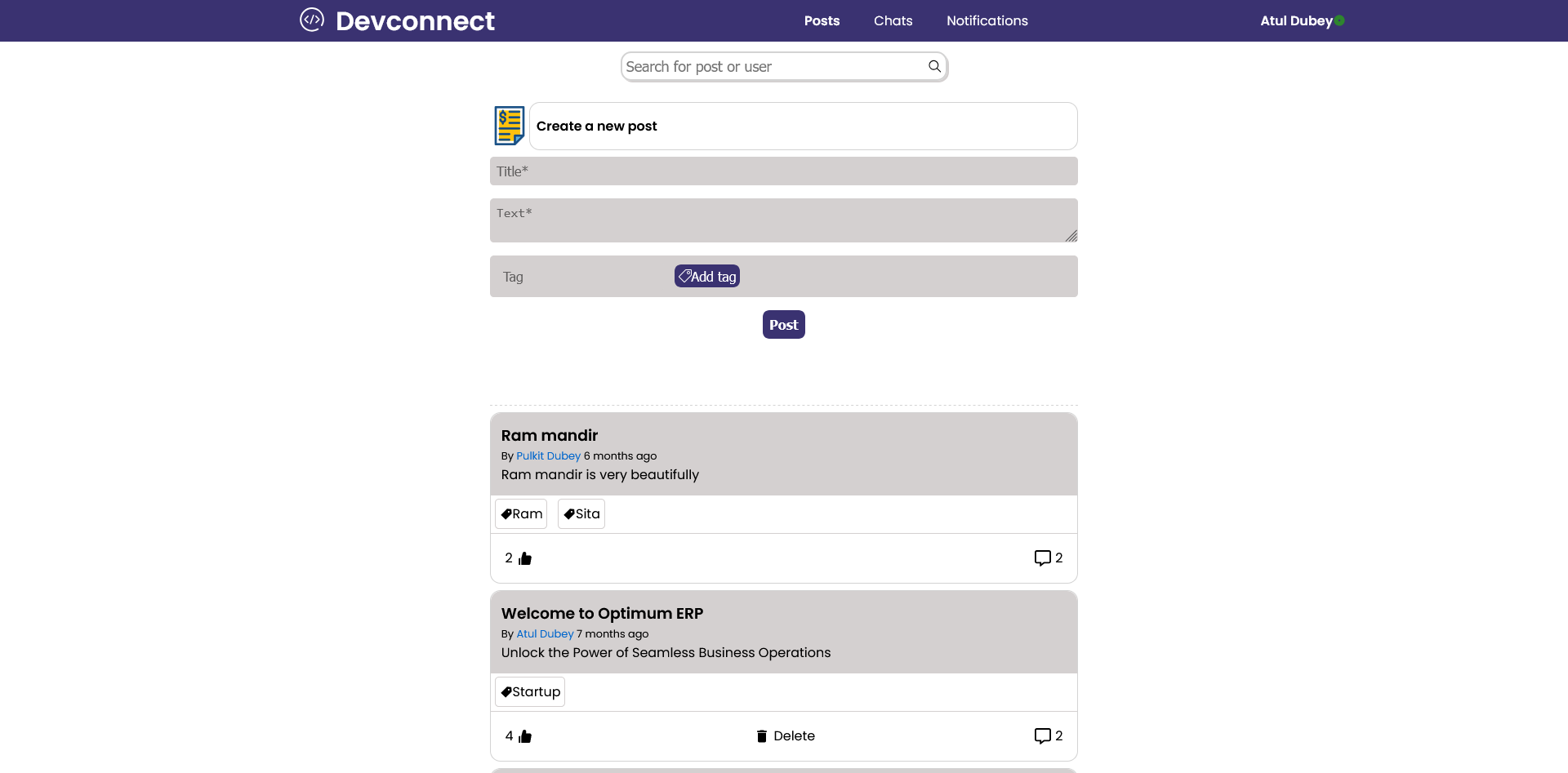 Connect Developers